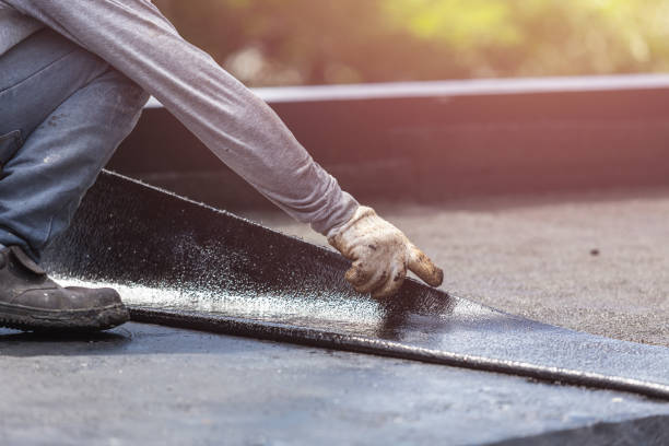 Professional Waterproofing technician working in Hampton, GA